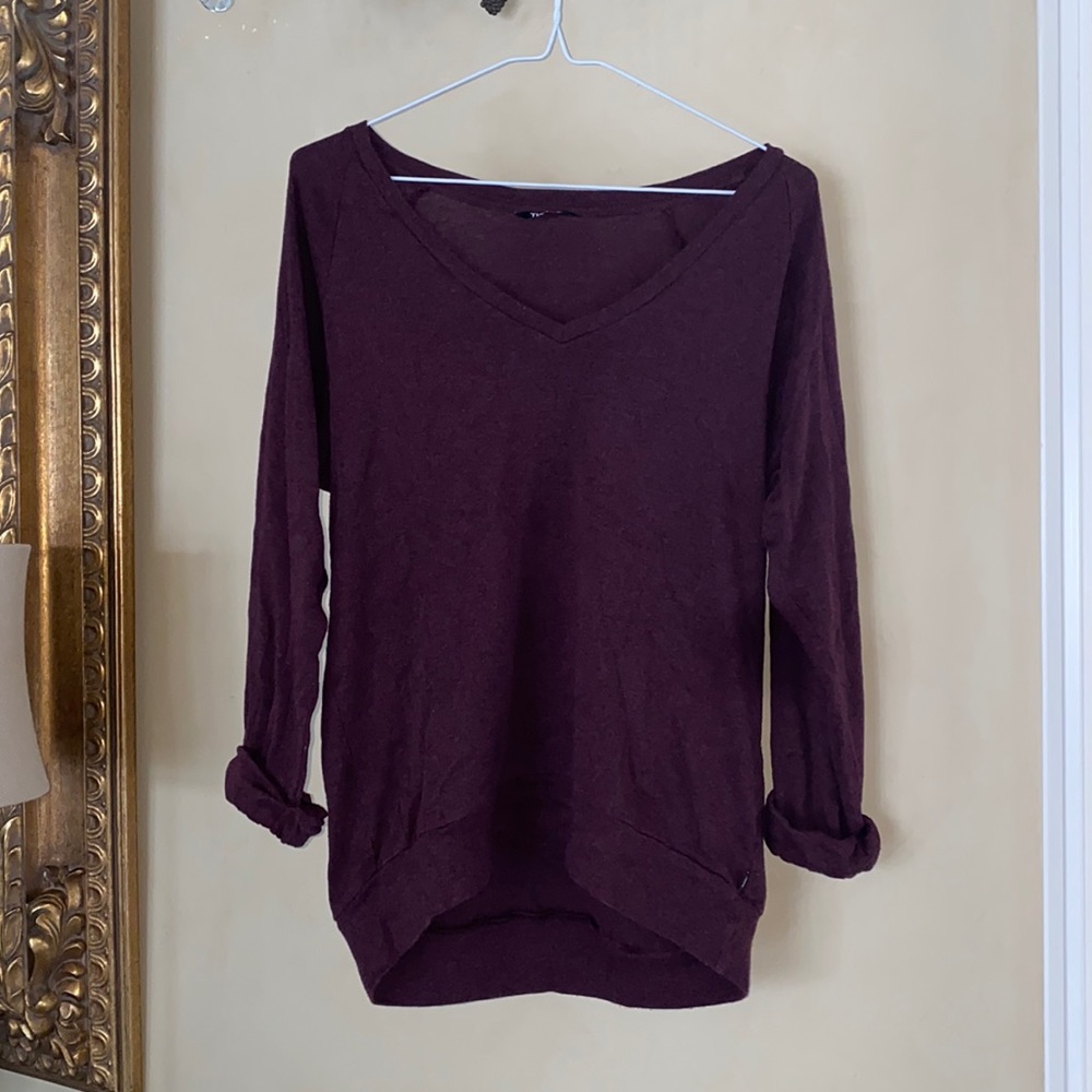 TNA maroon top